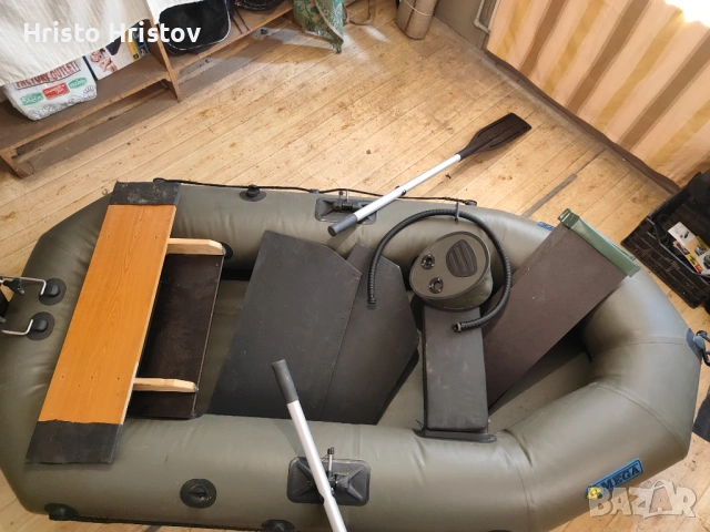 Надуваема лодка Омега 245 + електрически двигател Minn Kota Endura 30, снимка 5 - Такъми - 54742828
