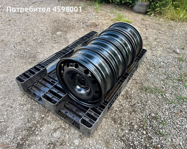 4бр.НОВИ ЖЕЛЕЗНИ ДЖАНТИ 15цола 5x100 за Skoda,Vw,Seat, снимка 8 - Гуми и джанти - 54917646