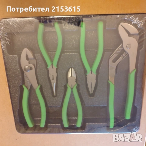 CORNWELL TOOLS 5 части качествени клещи комплект, снимка 5 - Клещи - 54841830
