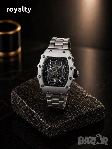 Richard Mille Нов Мъжки Часовник Кварцов Механизъм Различни Цветове , снимка 8 - Мъжки - 54430261