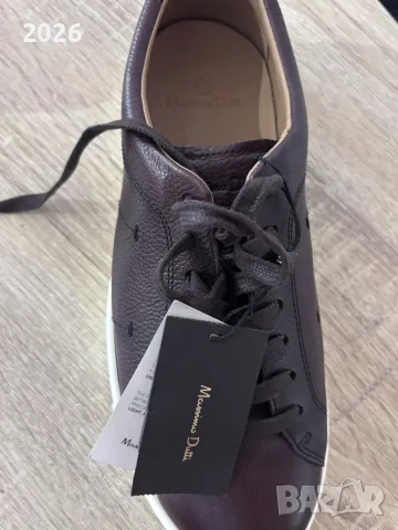 Мъжки ест. кожа сникърси / маратонки Massimo Dutti (Размер 39), снимка 5 - Спортно елегантни обувки - 55603490