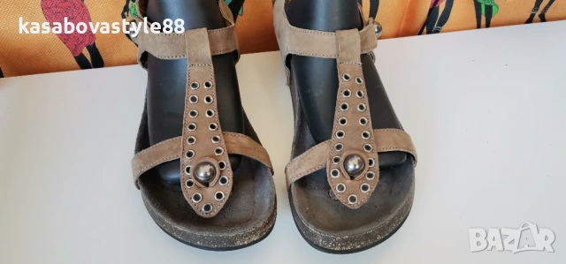 Сандали Ca shott Copenhagen 39н.Естествена кожа , снимка 8 - Сандали - 54863645