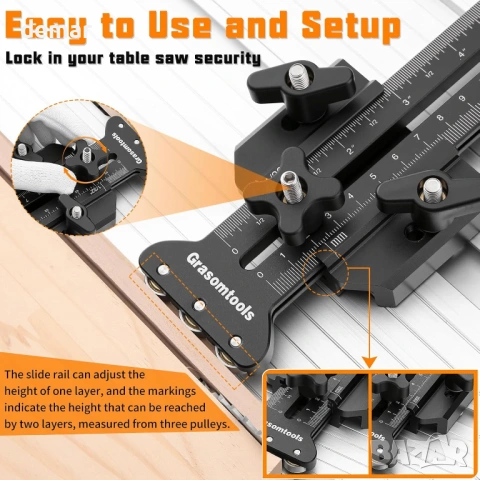 Шаблон за тънко надлъжно рязане - 3-ролков дизайн, снимка 6 - Други инструменти - 54217204