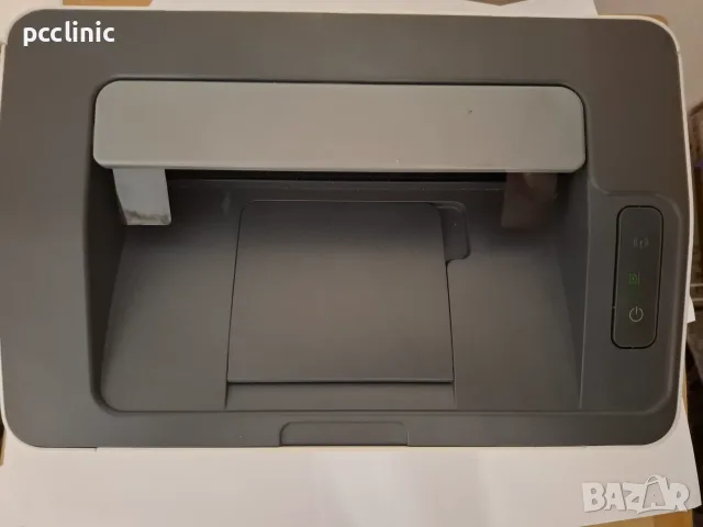 Компактен черно-бял лазерен принтер HP Laser 107w | Wi-Fi | USB | 6м. гаранция, снимка 2 - Принтери, копири, скенери - 55700838