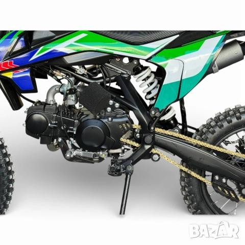 Бензинов Офроуд Кросов Мотор DIRT BIKE 125сс, Джъмбо Гуми, 85км/ч, 7KW, снимка 6 - Мотоциклети и мототехника - 54989320