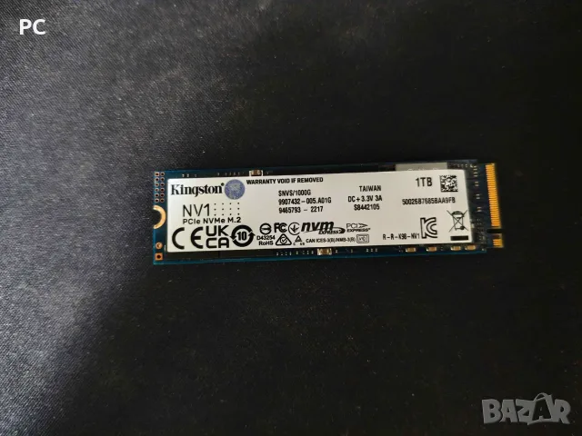 SSD Kingston 1TB NV1 Gen3 2500/2000