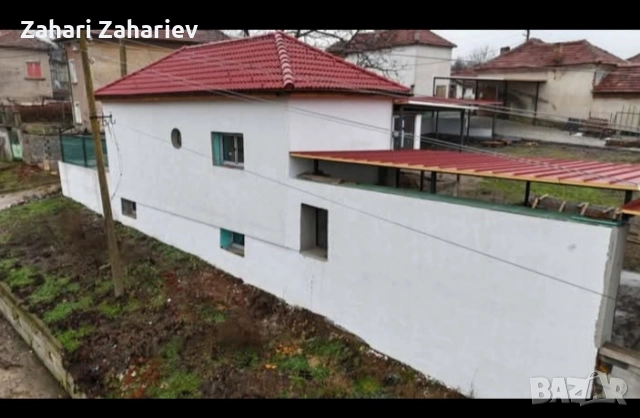 Напълно рестраврирана къщта във регулация със ток и вода за довършителн ремонт вътрешни по вкус на , снимка 7 - Къщи - 54370956