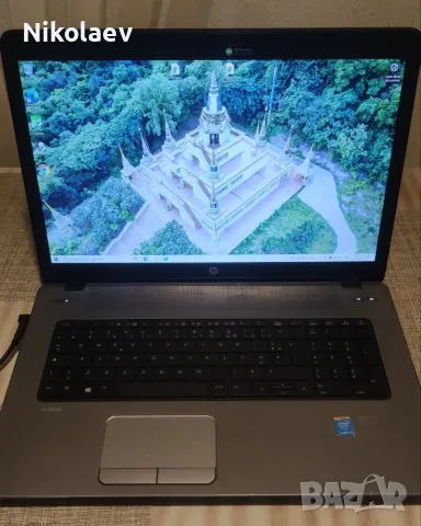 17 инча HP Probook 470 G2 I5-5200 8gb 500gb 3 часа батерия, снимка 3 - Лаптопи за игри - 55494595