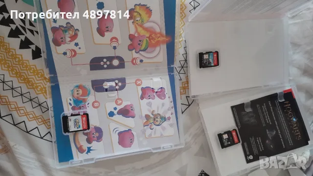 Nintendo switch + 4 игри + калъф : Запазени+ безблатен син JOY CON , снимка 12 - Nintendo конзоли - 55428751