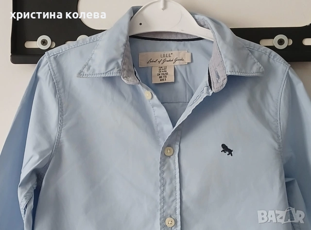 риза дънки mayoral h&m 4-5 години , снимка 6 - Детски ризи - 54728387