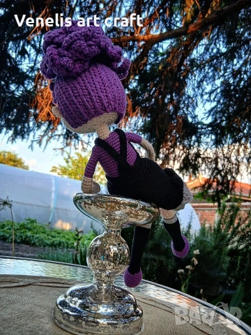 Плетена кукла Лили персонаж от игра / Lily Lovebraids Poppy Playtime , снимка 7 - Кукли - 54756386