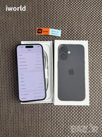 КАТО НОВ❗️ iPhone 16 ❗️Лизинг от 20€/мес ❗️Black 128GB  черен, снимка 11 - Apple iPhone - 55402840