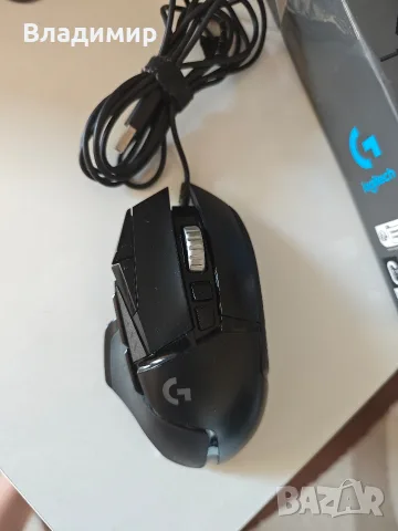 Геймърска мишка Logitech G502 Hero, снимка 2 - Клавиатури и мишки - 55556346
