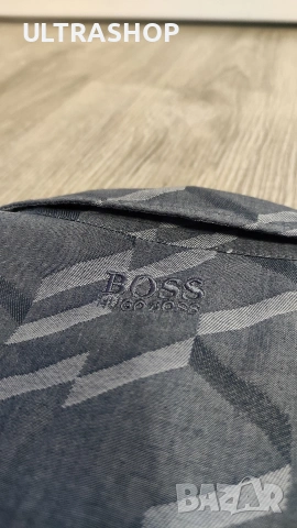 BOSS L size Мъжка риза в отлично състояние, снимка 4 - Ризи - 54115929
