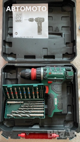Нов Акумулаторен Винтоверт Парксайд 12V, снимка 3 - Винтоверти - 54077413
