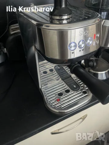 Кафемашина Sage Bambino Plus + кафемелачка Delonghi, снимка 8 - Кафемашини - 55394909
