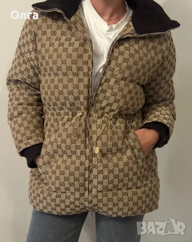 Продавам дамско зимно яке, Лукс, копие на Gucci, размер M, 200 евро, кальф