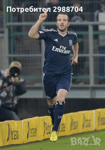 Ретро футболна тениска Hamburger Rafael Van der Vaart