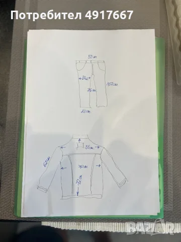 Дънково яке LEVI's, тип "тръкър", ново, снимка 4 - Якета - 55651686