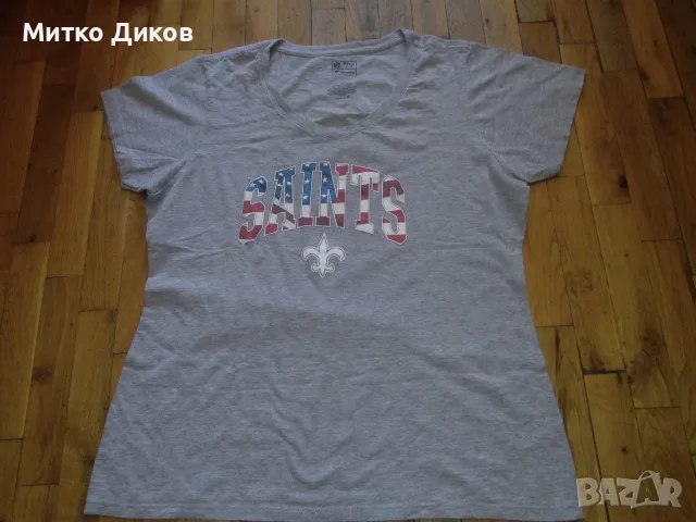 New Orleans Saints #9 Drew Brees NFL тениска женска размер М-Л 