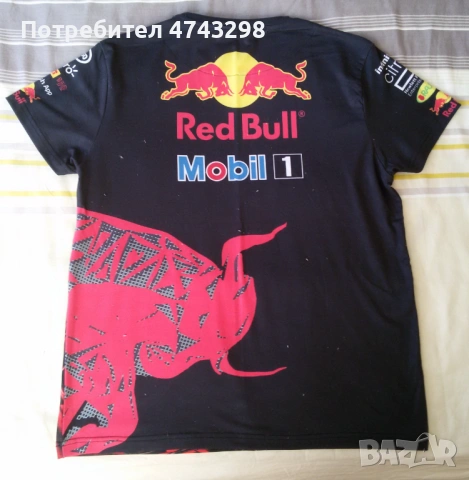 Фенска тениска на Red Bull Racing, снимка 2 - Тениски - 54228002