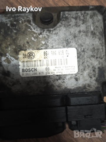 Компютър VW Golf 4 1.8i 1999г. 06A906018CL , 0261206076 , снимка 2 - Части - 55013863