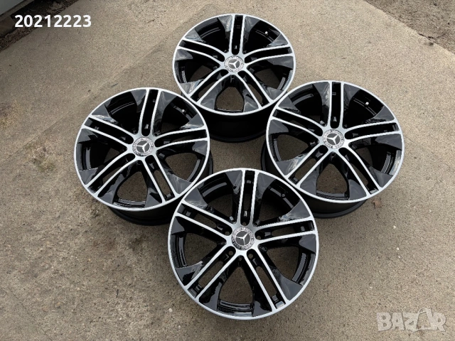 4 броя алуминиеви джанти за Mercedes E-Class 17, снимка 7 - Гуми и джанти - 53972070