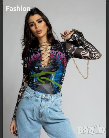 Боди Nikole Collection, снимка 2 - Блузи с дълъг ръкав и пуловери - 54458359