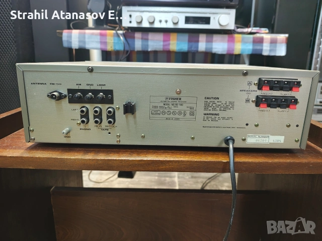 FISHER RS-140 AM/FM Стерео Ресивър , снимка 9 - Ресийвъри, усилватели, смесителни пултове - 54965297