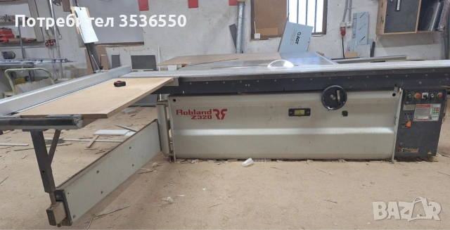 Форматен циркулар Robland Z320, снимка 3 - Циркуляри - 54894553