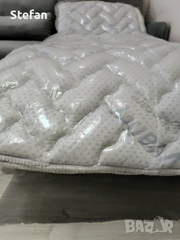 ЧИСТО НОВ топ матрак iSleep VitalCare – 160×200 см, 6 см, снимка 4 - Матраци - 55610701