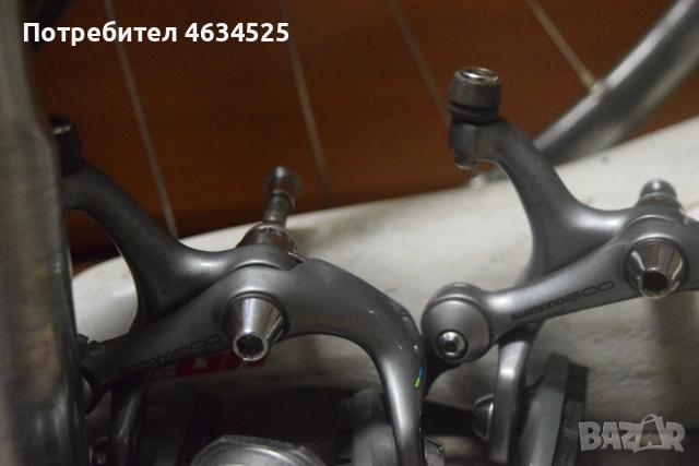 Ретро Шосеен Монтаж Shimano 600 Tricolore 6400, 7 скорости, снимка 5 - Части за велосипеди - 55000641