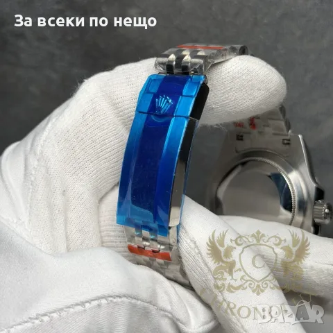 Rolex Sprite Meteorite Мъжки Часовник С Автоматичен Механизъм И Силиконова Каишка Код Chronolux68, снимка 6 - Мъжки - 55659471