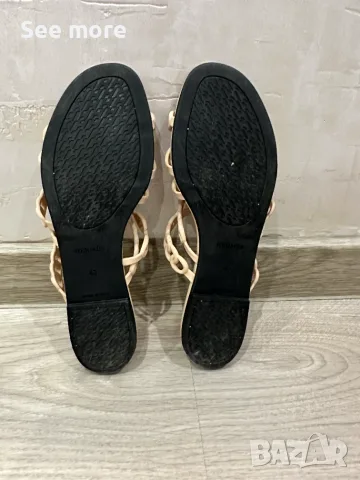 Hermès Rivage чехли екрю 40, снимка 6 - Сандали - 52720570