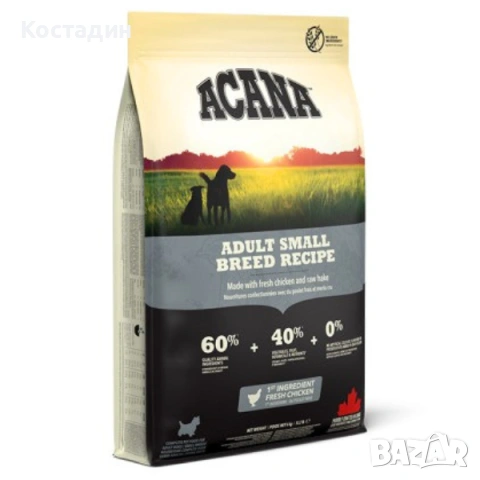 Пълноценна Храна за Кучета от Мини породи в Зряла възраст - 6кг - Adult Small Breed - Acana