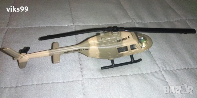 Bell OH-58A KIOWA Military Helicopter Maisto, снимка 4 - Колекции - 55654032
