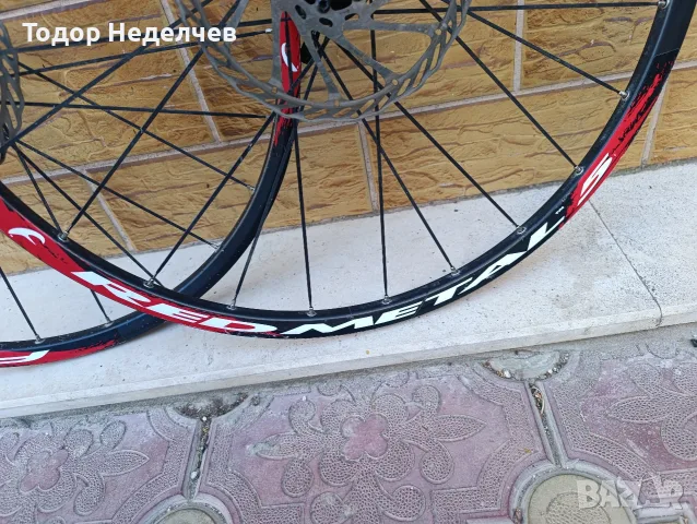 Капли Fulcrum Red Metal 26 цола , снимка 5 - Части за велосипеди - 55513184