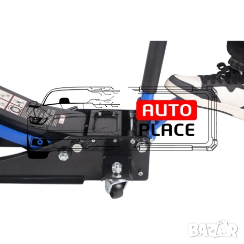 Нископрофилен крик крокодил 3,5 тона 75 – 510 мм HAWEK, снимка 6 - Други инструменти - 54032709
