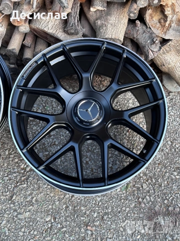 AMG Джанти за Мерцедес Mercedes 18 “ цола 5х112 чисто нови 4x8.5j 4 matic E ML GLK, снимка 4 - Гуми и джанти - 54866233