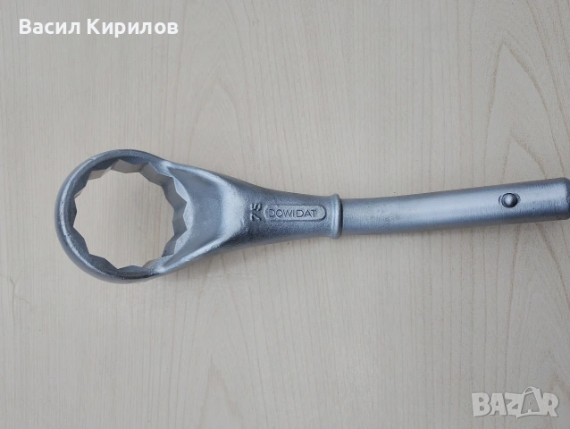 Наковалня 7кг и ключ лула N -75 Давидат, снимка 6 - Ключове - 54546674