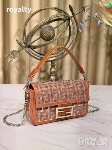 Fendi Нова Дамска Чанта Различни Цветове , снимка 4 - Чанти - 55316949