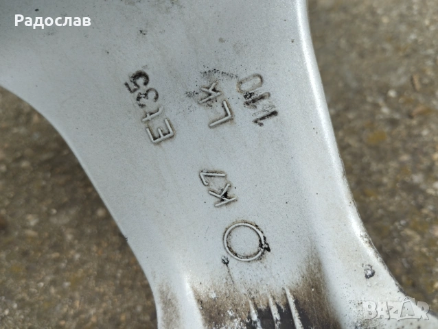 Продавам джанти за Опел 5 100 15 7j, снимка 4 - Гуми и джанти - 54178305