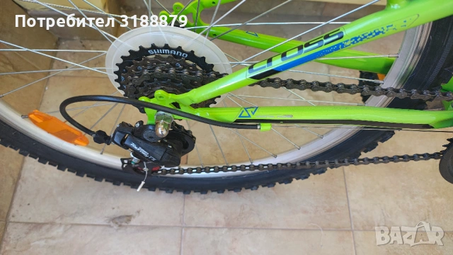 Велосипед Cross, 24' Shimano, в много добро състояние, снимка 5 - Велосипеди - 54729328