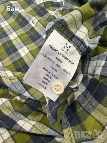 Оригинална мъжка риза Haglofs Frode L/S Shirt размер ХЛ, снимка 5 - Ризи - 54539447