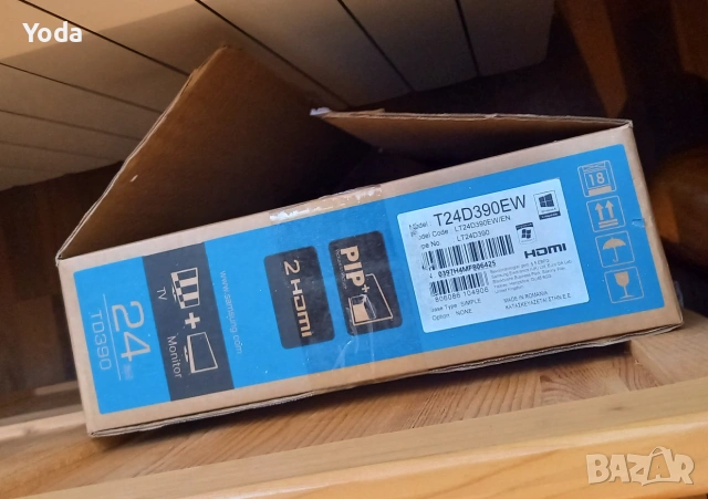 TV+Monitor SAMSUNG T24D390EW, снимка 4 - Телевизори - 54812772