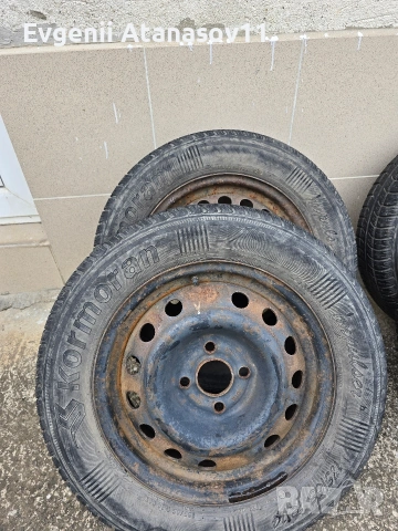 летни гуми с джанти. 165/65 R14, 185/65 R14 