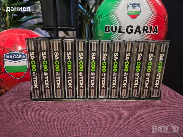 Качествени аудио касети TDK SA-C90 - TYPE II - хромна лента с хубави записи + подарък