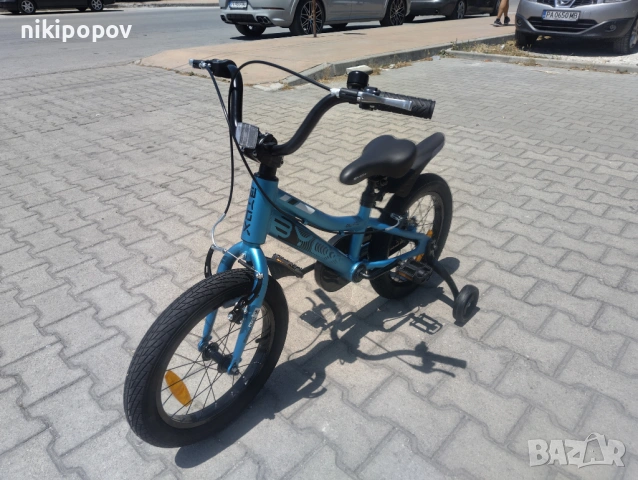 X Детски алуминиев велосипед 16" SPECIAL син, снимка 7 - Велосипеди - 54395380