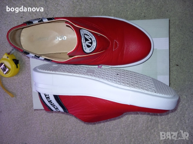 Нови ежедневни обувки от естествена кожа, снимка 8 - Дамски ежедневни обувки - 53992718