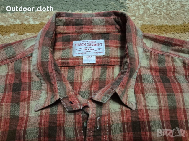 Filson риза туризъм лов риболов бушкрафт , снимка 4 - Ризи - 54839176